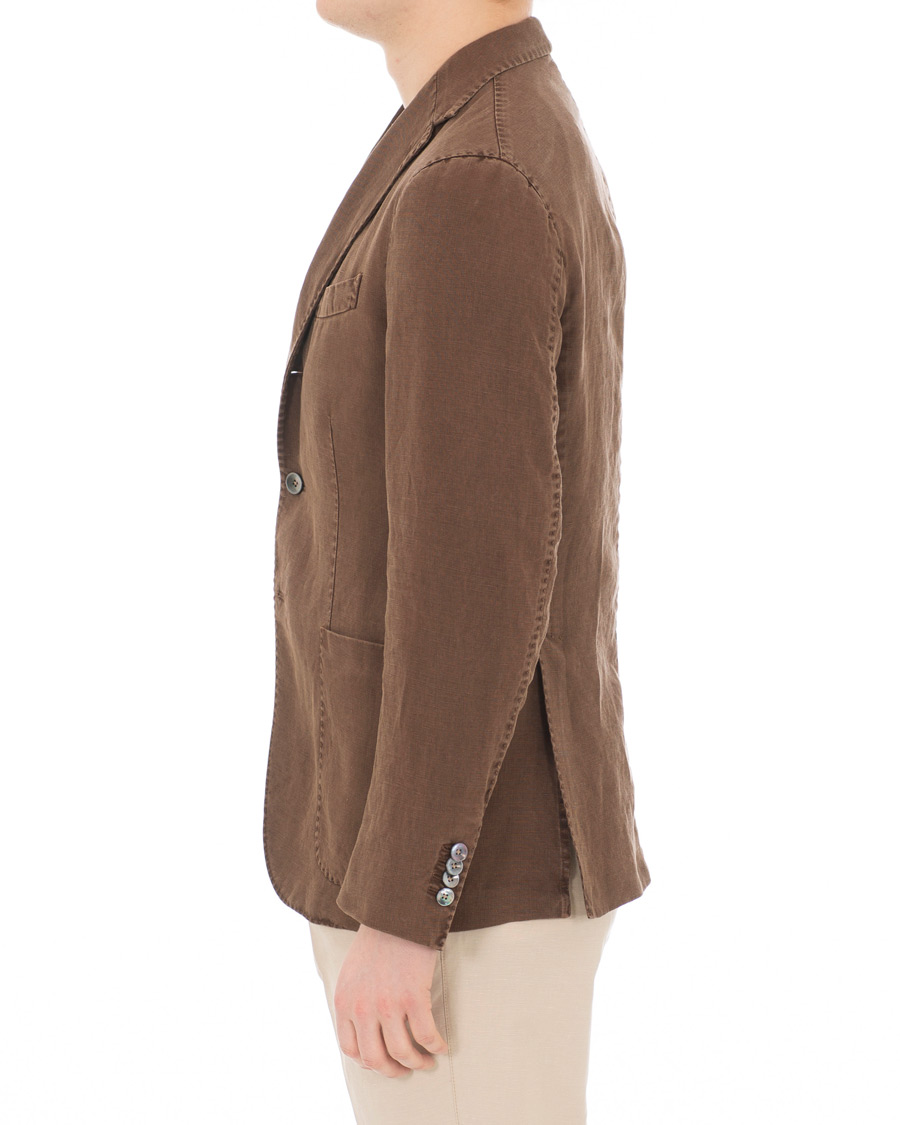 Herr | Kavajer | The Gigi | Art Irish Linen Blazer Brown