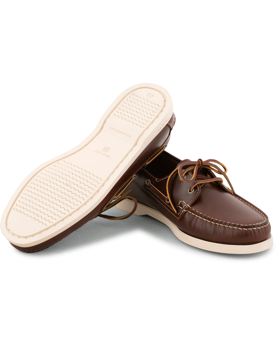 Herr | GANT Exclusively Made For Care of Carl Boatshoe Cognac | GANT | Exclusively Made For Care of Carl Boatshoe Cognac