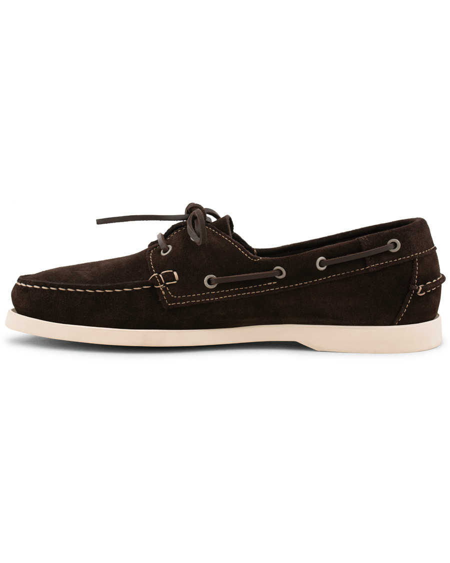 Herr | GANT Exclusively Made For Care of Carl Boatshoe Dark Brown Suede | GANT | Exclusively Made For Care of Carl Boatshoe Dark Brown Suede