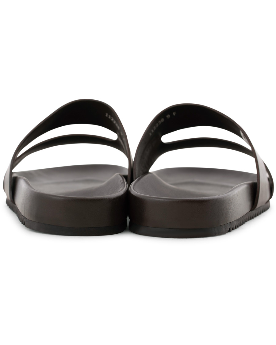 Herr | Grenson Chadwick Handpainted Sandal Dark Brown Calf | Grenson | Chadwick Handpainted Sandal Dark Brown Calf
