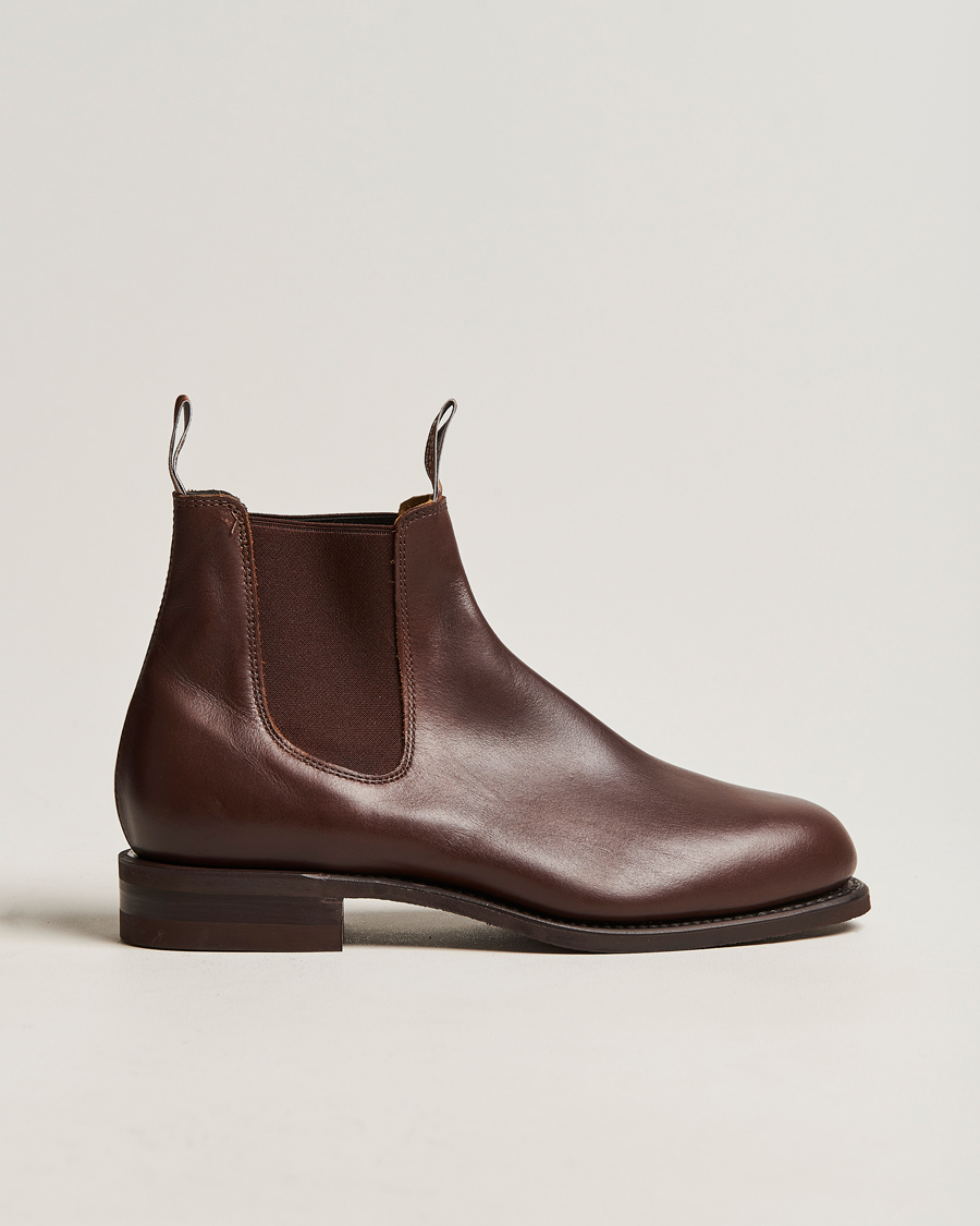 Herr | Chelsea Boots | R.M.Williams | Wentworth G Boot Yearling Rum