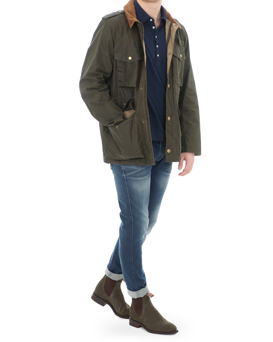 Herr | R.M.Williams Blaxland G Boot Khaki Suede | R.M.Williams | Blaxland G Boot Khaki Suede