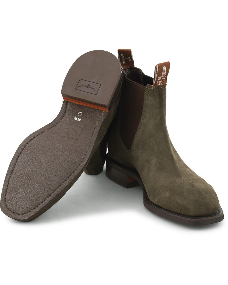 Herr | R.M.Williams Blaxland G Boot Khaki Suede | R.M.Williams | Blaxland G Boot Khaki Suede