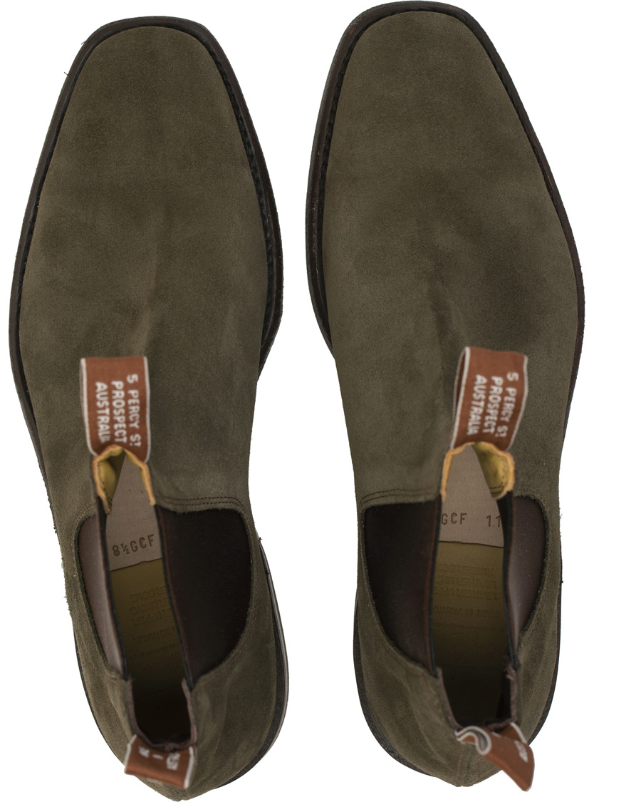 Herr | R.M.Williams Blaxland G Boot Khaki Suede | R.M.Williams | Blaxland G Boot Khaki Suede