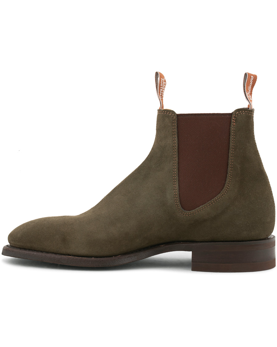 Herr | R.M.Williams Blaxland G Boot Khaki Suede | R.M.Williams | Blaxland G Boot Khaki Suede