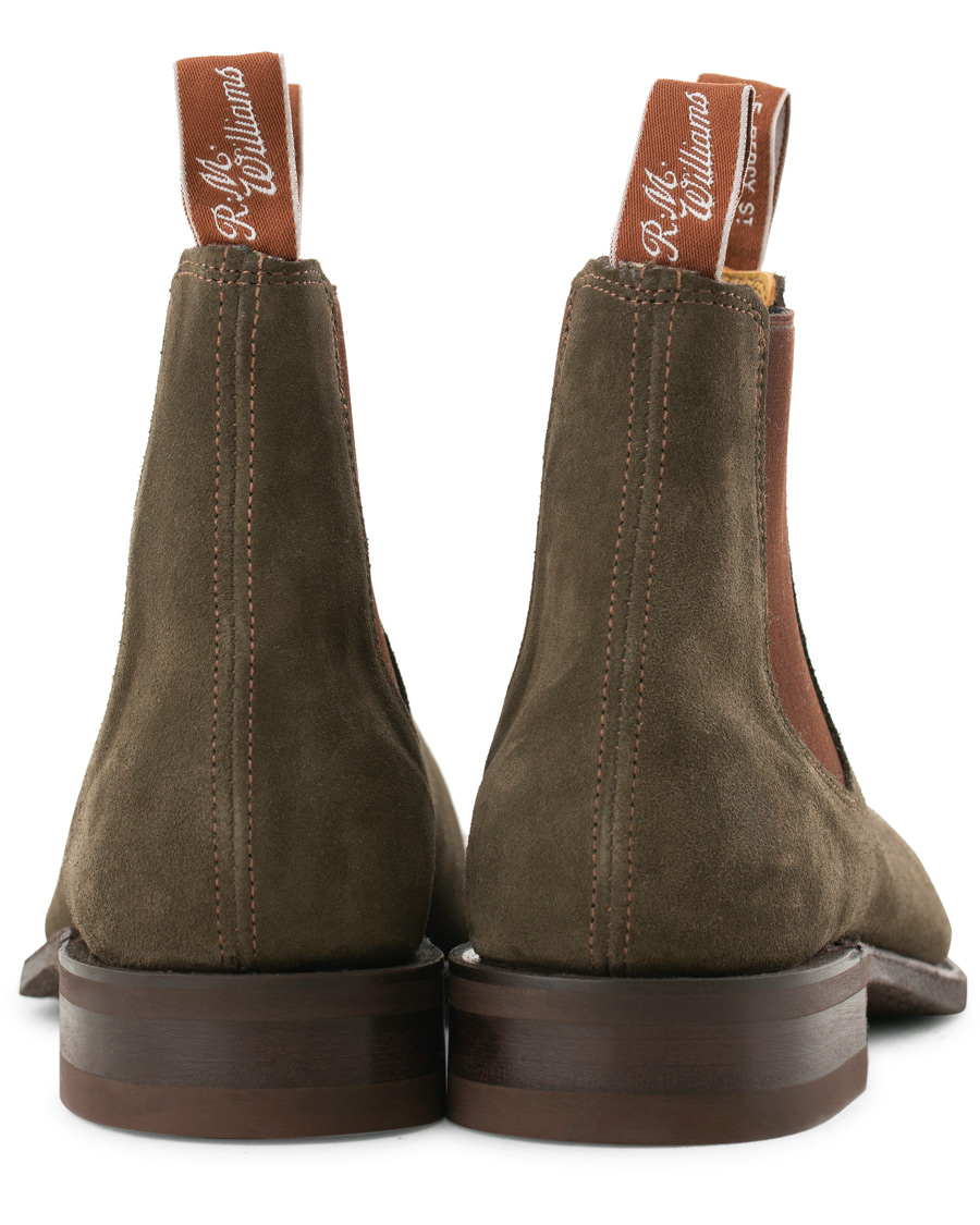 Herr | R.M.Williams Blaxland G Boot Khaki Suede | R.M.Williams | Blaxland G Boot Khaki Suede