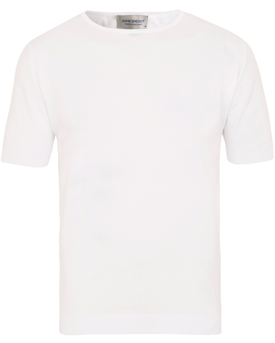 Herr | T-Shirts | John Smedley | Belden Sea Island Cotton Tee White