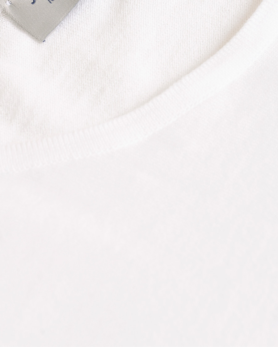 Herr | T-Shirts | John Smedley | Belden Sea Island Cotton Tee White