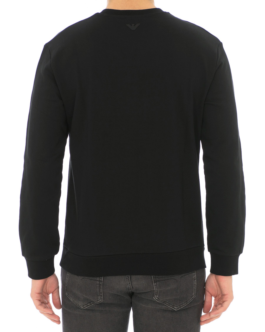 Herr | Tröjor | Emporio Armani | Logo Crew Neck Sweatshirt Black