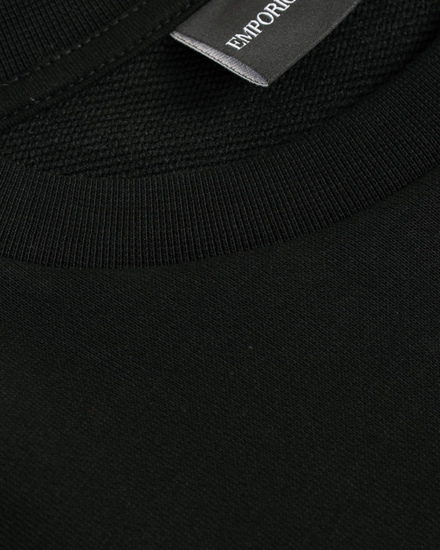 Herr | Tröjor | Emporio Armani | Logo Crew Neck Sweatshirt Black