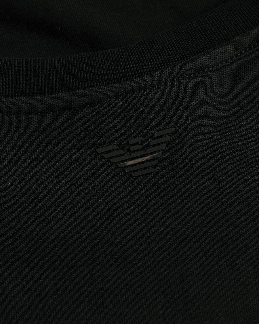 Herr | Tröjor | Emporio Armani | Logo Crew Neck Sweatshirt Black