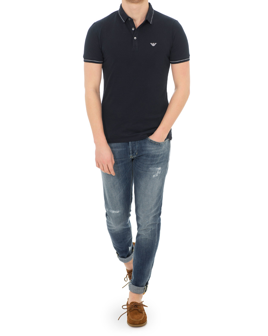 Herr | Pikéer | Emporio Armani | Logo Polo Navy