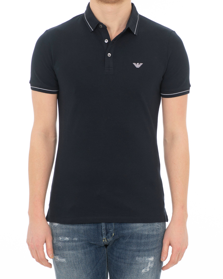 Herr | Pikéer | Emporio Armani | Logo Polo Navy