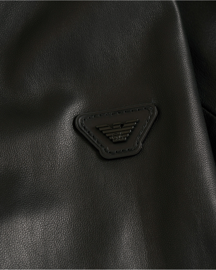 Herr | Jackor | Emporio Armani | Leather Jacket Black