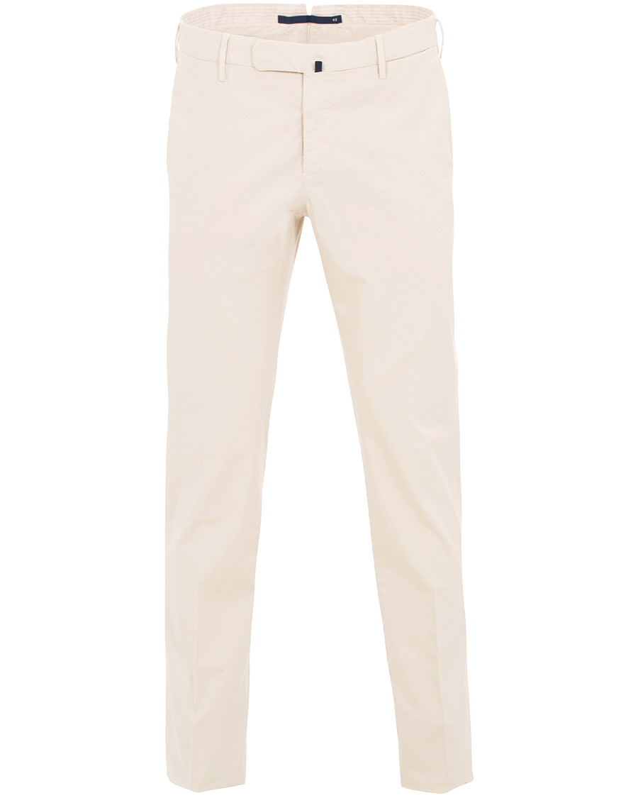 Herr | Byxor | Incotex | Slim Fit Stretch Chinos Off White