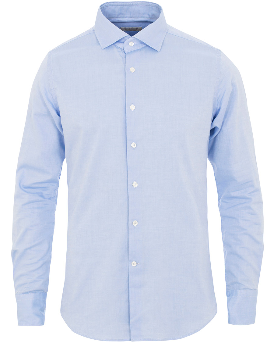 Herr | Skjortor | Glanshirt | Light Oxford Shirt Blue