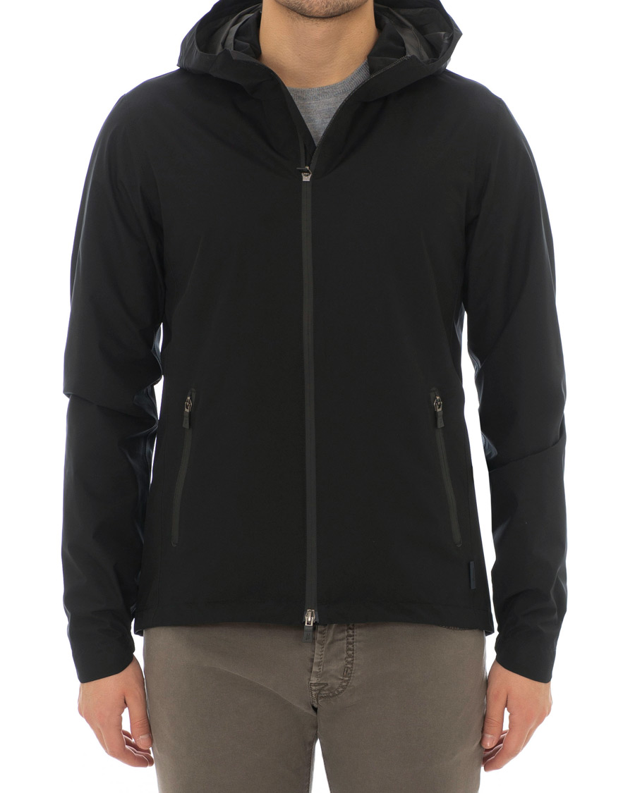 Herr | Jackor | Herno | Laminar Hooded Gore-Tex Jacket Black