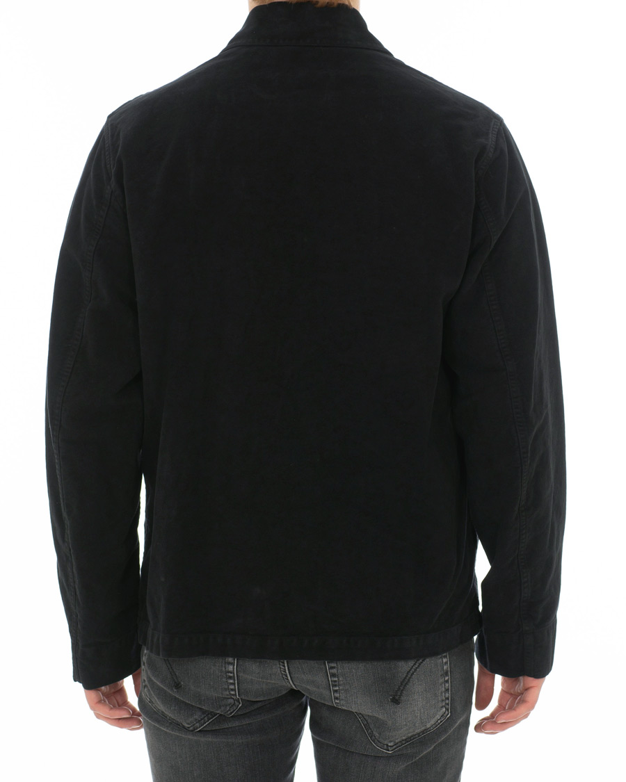 Herr | Jackor | Our Legacy | Moleskin Evening Coach Jacket Blue/Black
