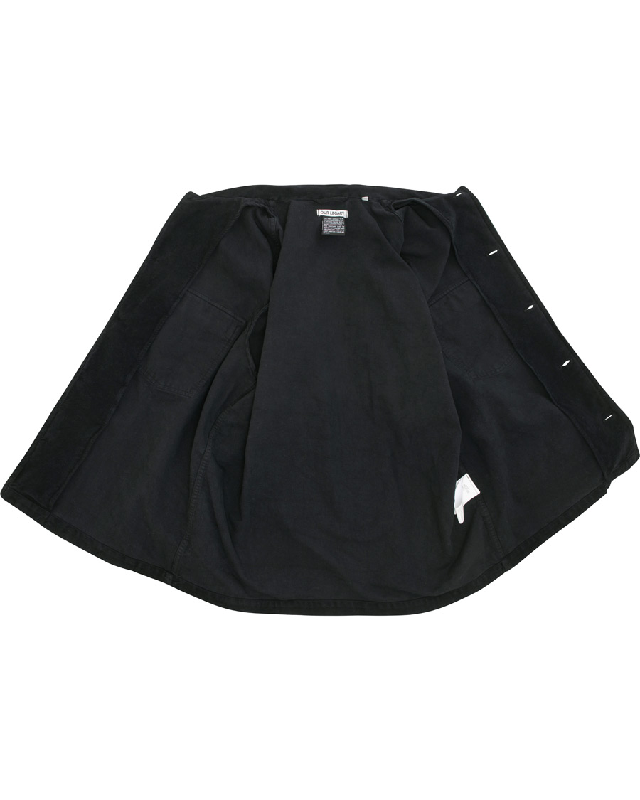 Herr | Jackor | Our Legacy | Moleskin Evening Coach Jacket Blue/Black