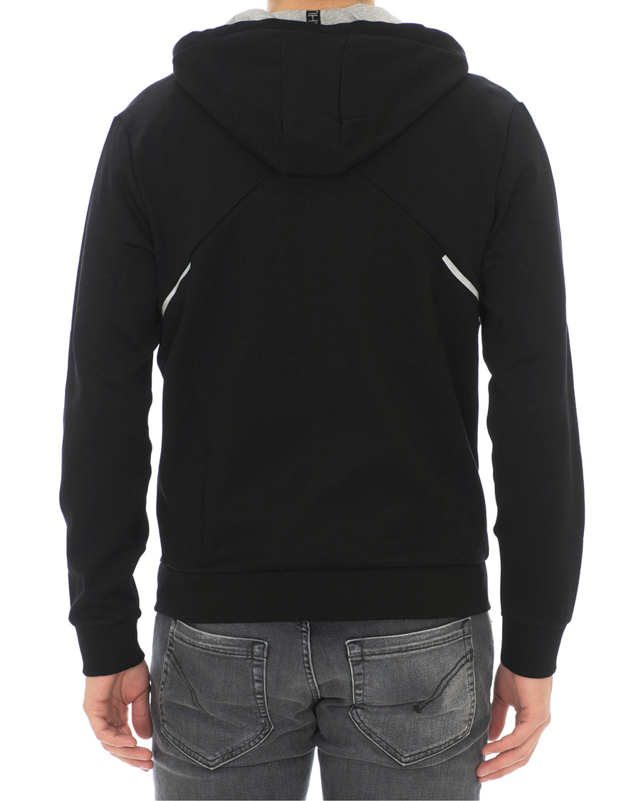 Herr | Tröjor | BOSS GREEN | BOSS Athleisure Saggy Full Zip Hoodie Black