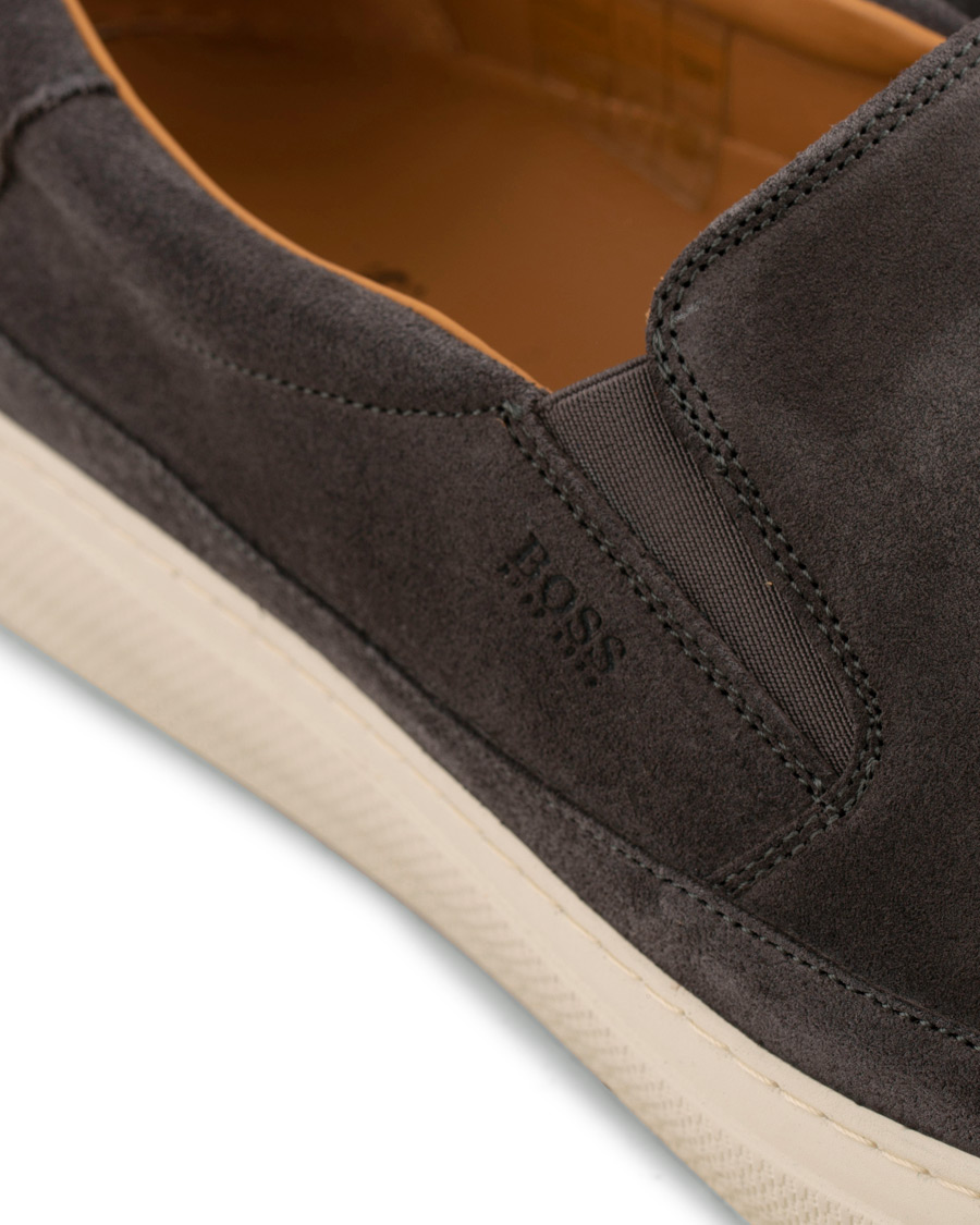 Herr | BOSS Eclipse Slip On Sneaker Grey | BOSS BLACK | BOSS Eclipse Slip On Sneaker Grey
