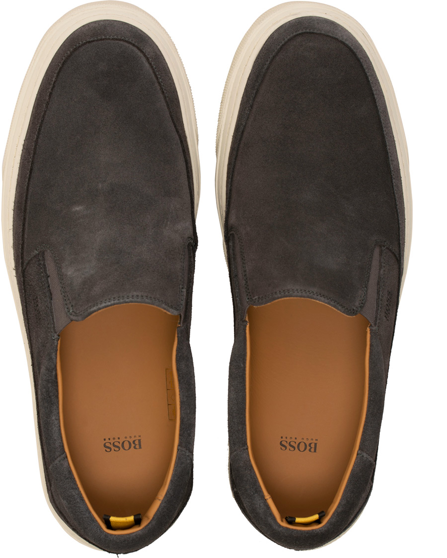 Herr | BOSS Eclipse Slip On Sneaker Grey | BOSS BLACK | BOSS Eclipse Slip On Sneaker Grey