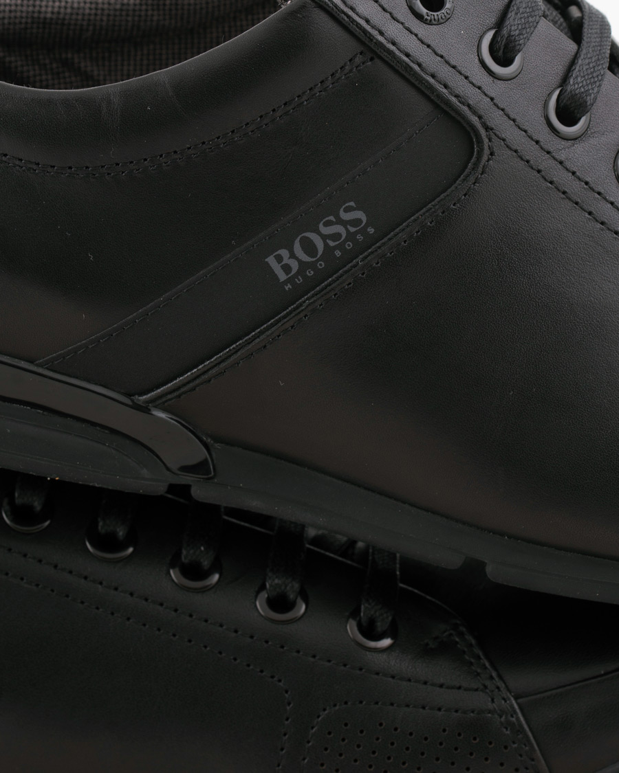Herr | BOSS Athleisure Saturn Low Sneaker Black | BOSS GREEN | BOSS Athleisure Saturn Low Sneaker Black