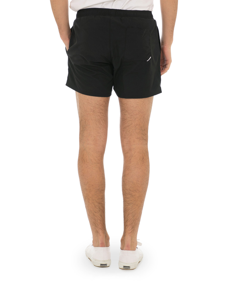 Herr | Badbyxor | HUGO | Saba Swimshorts Black