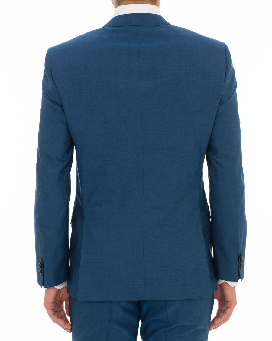 Herr | Kostymer | BOSS BLACK | BOSS Huge/Genius Stretch Wool Suit Blue