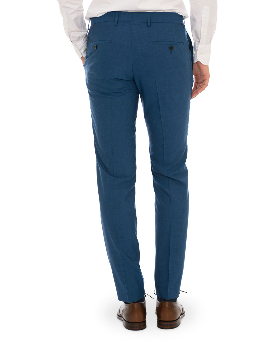 Herr | Kostymer | BOSS BLACK | BOSS Huge/Genius Stretch Wool Suit Blue