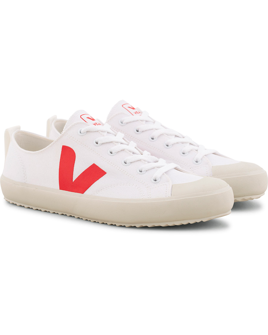 Herr | Veja Nova Canvas Sneaker White/Pekin | Veja | Nova Canvas Sneaker White/Pekin