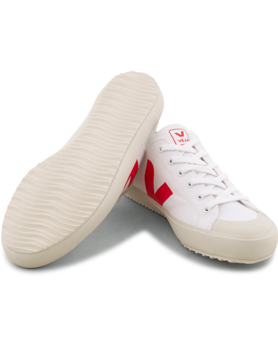 Herr | Veja Nova Canvas Sneaker White/Pekin | Veja | Nova Canvas Sneaker White/Pekin