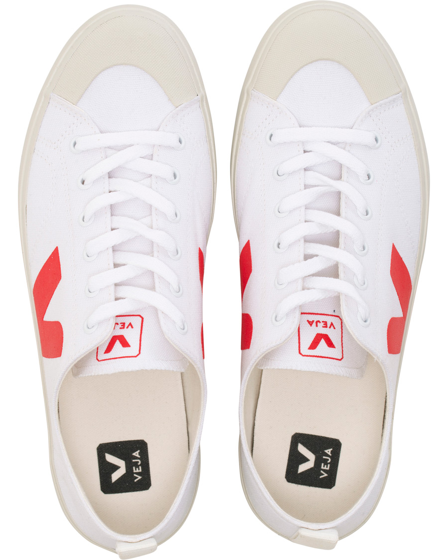 Herr | Veja Nova Canvas Sneaker White/Pekin | Veja | Nova Canvas Sneaker White/Pekin
