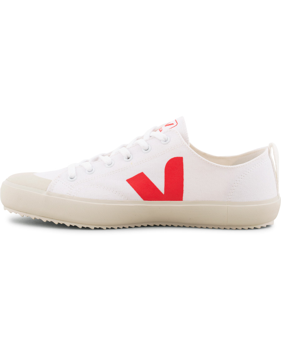 Herr | Veja Nova Canvas Sneaker White/Pekin | Veja | Nova Canvas Sneaker White/Pekin