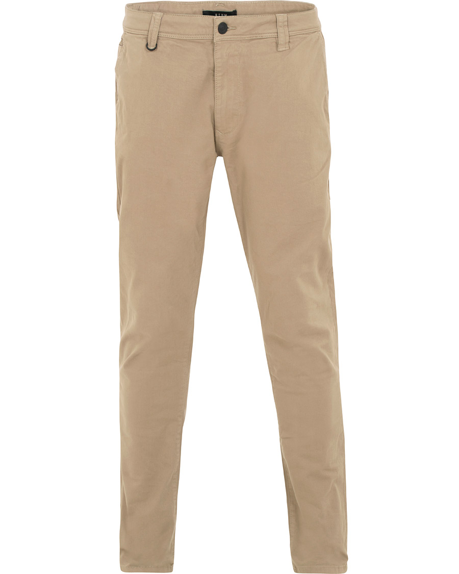 Herr | Byxor | Neuw | Rock Utility Stretch Chinos Sand