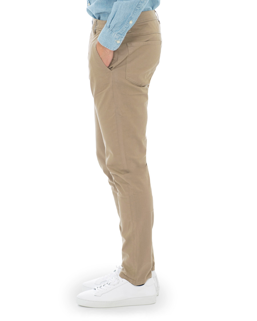 Herr | Byxor | Neuw | Rock Utility Stretch Chinos Sand