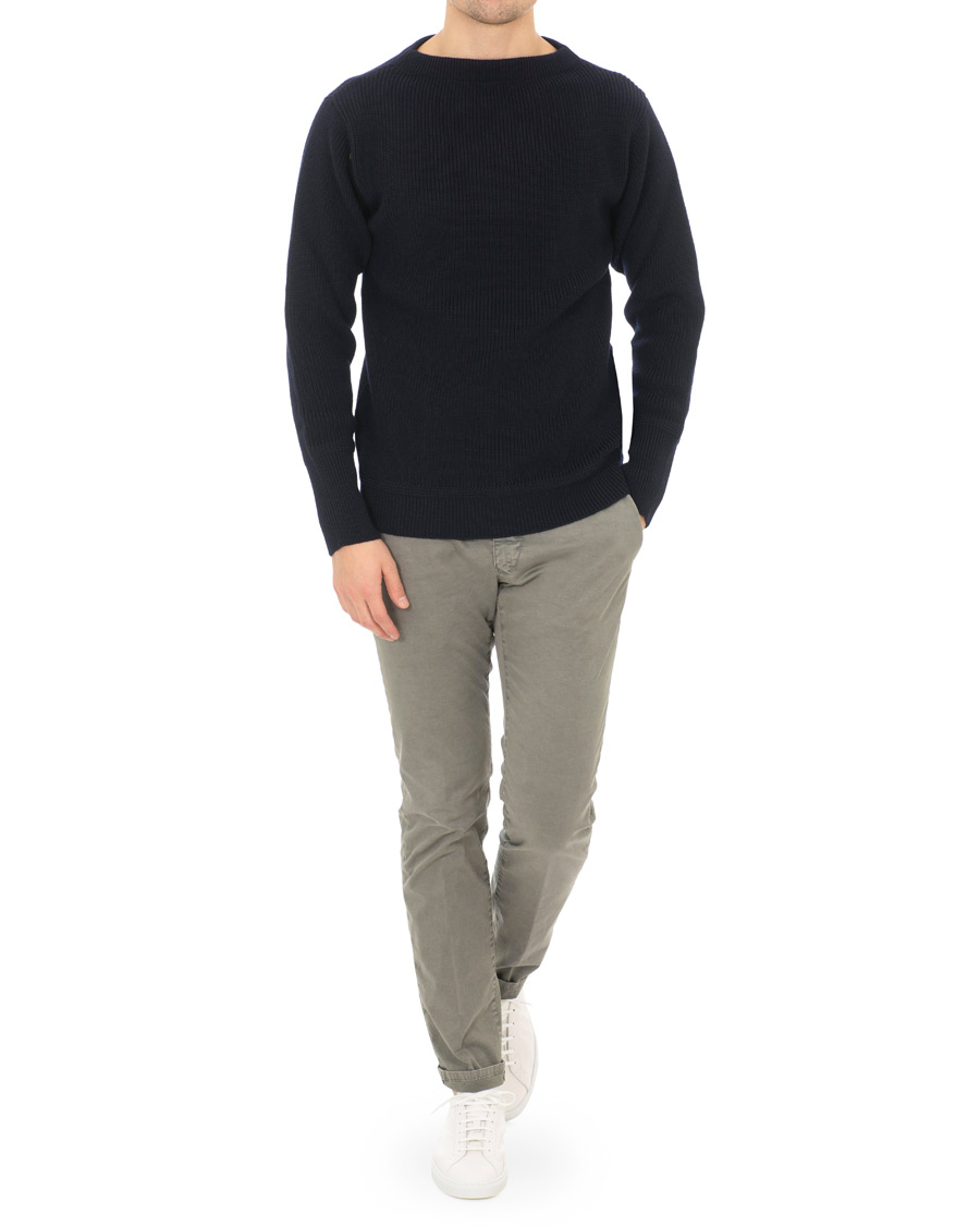 Herr | Tröjor | Andersen-Andersen | Sailor Crewneck Navy