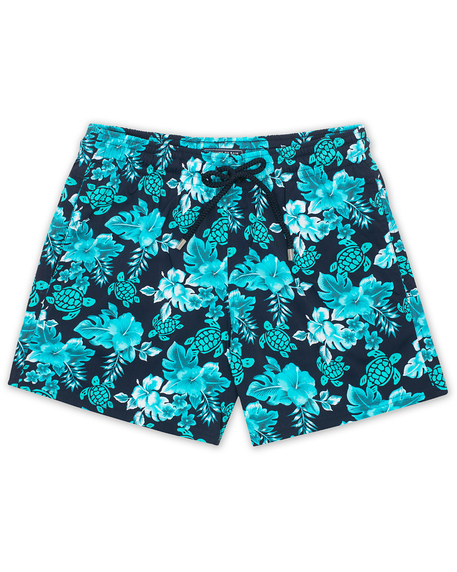 Herr | Badbyxor | Vilebrequin | Moorise Swim Trunks Tortues Hawaii