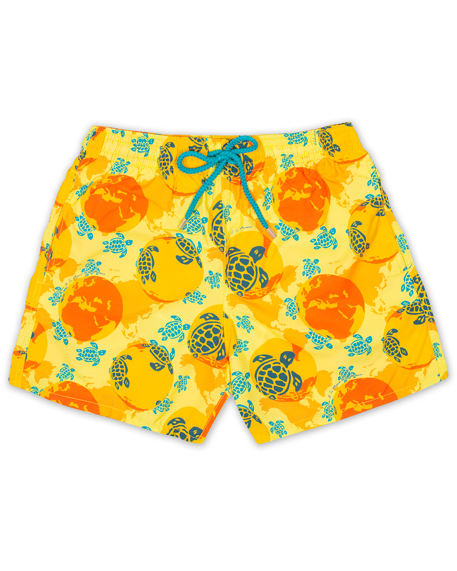 Herr | Badbyxor | Vilebrequin | Moorea Swim Shorts Mappemonde Dots