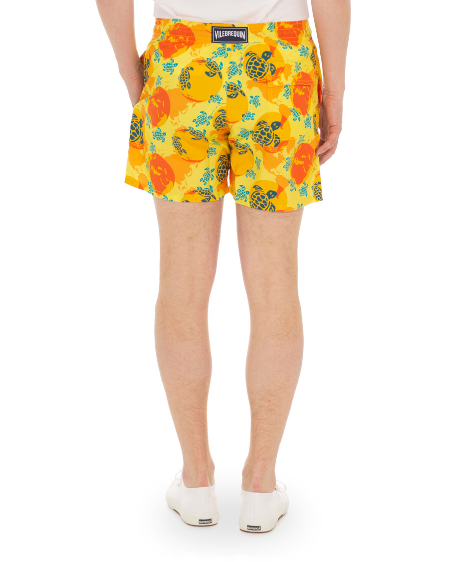Herr | Badbyxor | Vilebrequin | Moorea Swim Shorts Mappemonde Dots