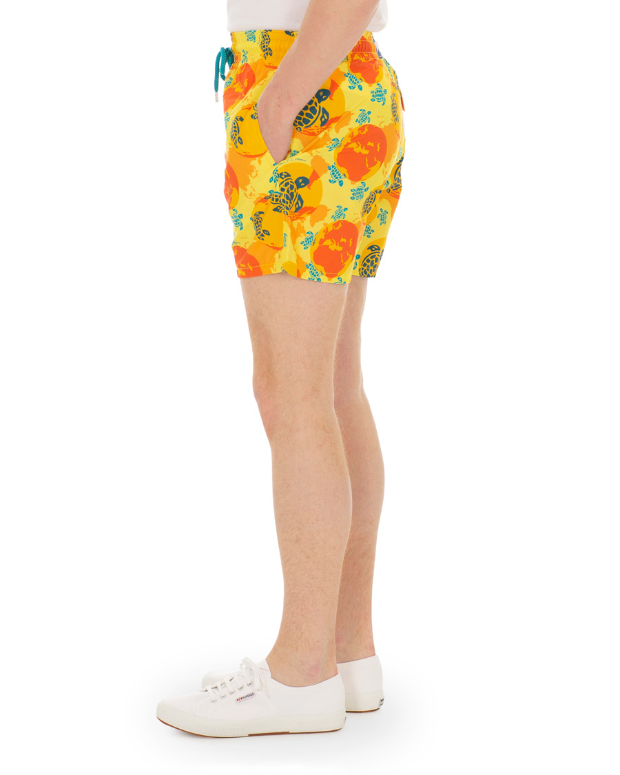 Herr | Badbyxor | Vilebrequin | Moorea Swim Shorts Mappemonde Dots