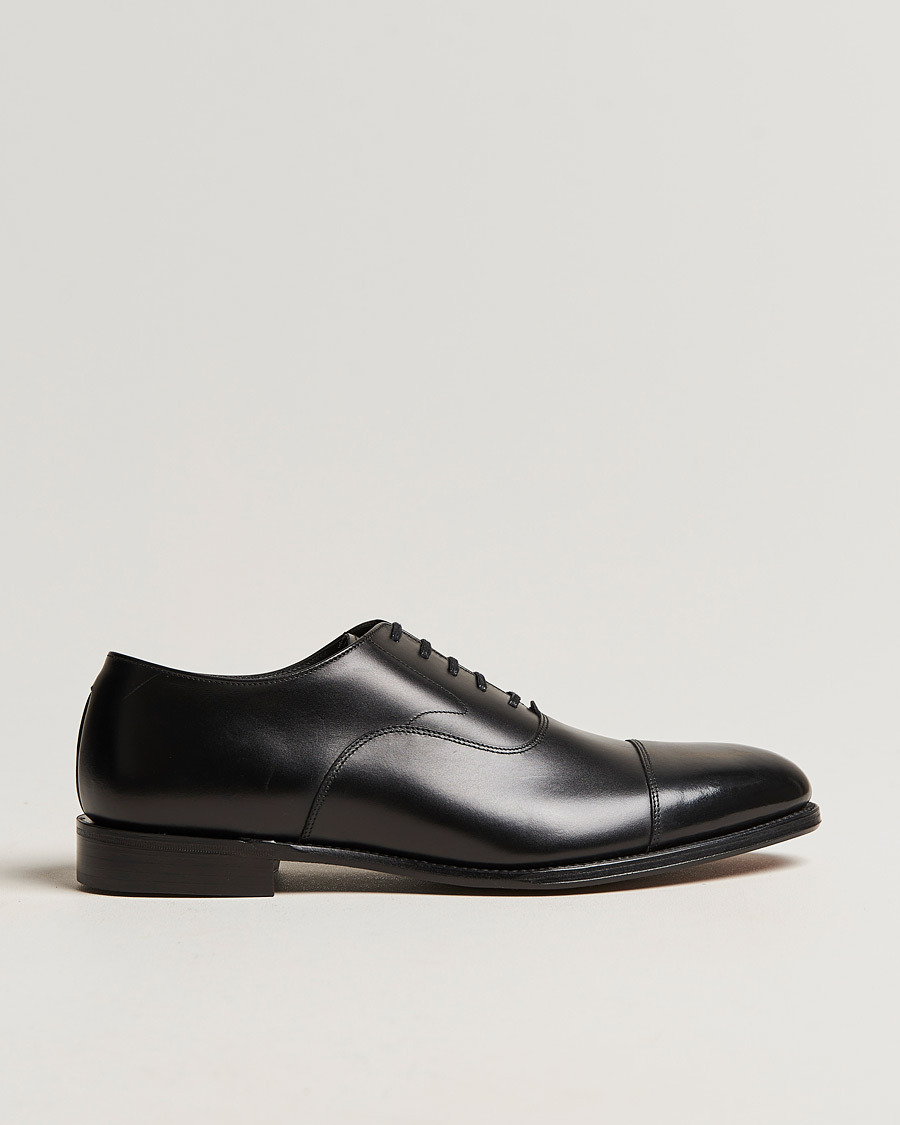Herr | Loake 1880 Export Grade Hanover Toe Cap Oxford Onyx Black | Loake 1880 Export Grade | Hanover Toe Cap Oxford Onyx Black