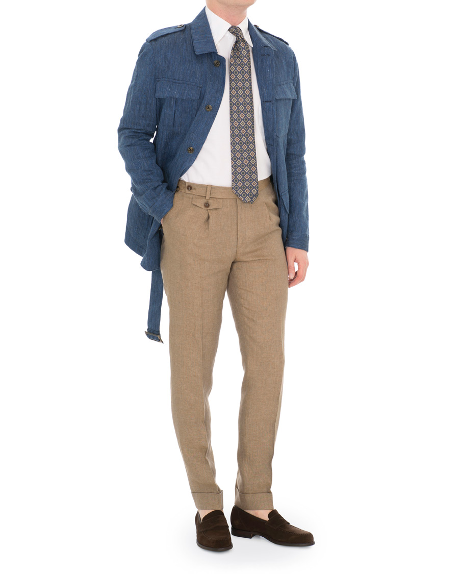 Herr | Skjortor | Stenströms | Slimline Oxford Shirt White