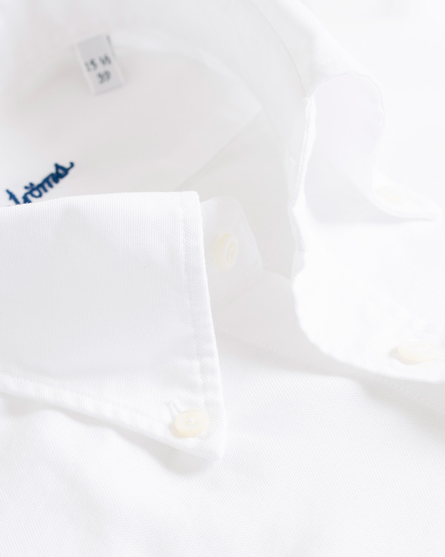 Herr | Skjortor | Stenströms | Slimline Oxford Shirt White
