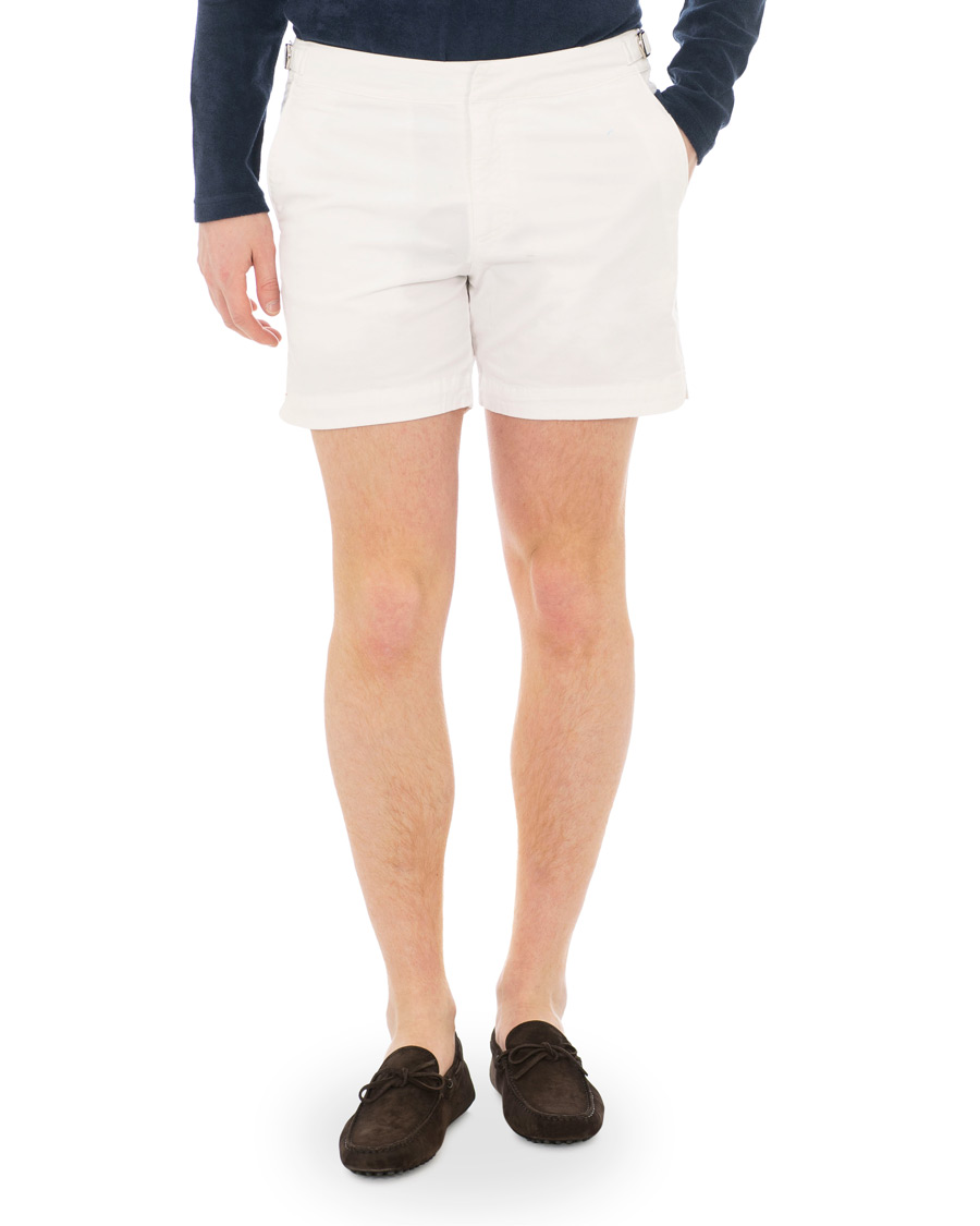 Herr | Shorts | Orlebar Brown | Bulldog Cotton Twill Shorts White