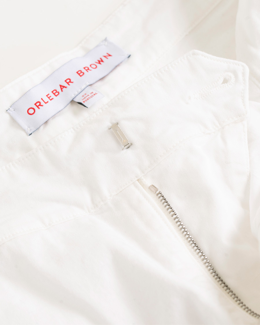 Herr | Shorts | Orlebar Brown | Bulldog Cotton Twill Shorts White