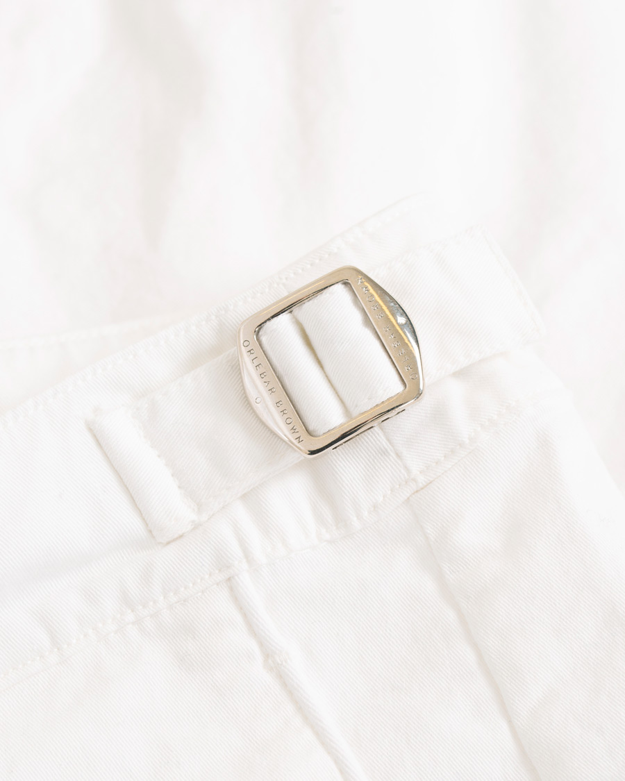 Herr | Shorts | Orlebar Brown | Bulldog Cotton Twill Shorts White