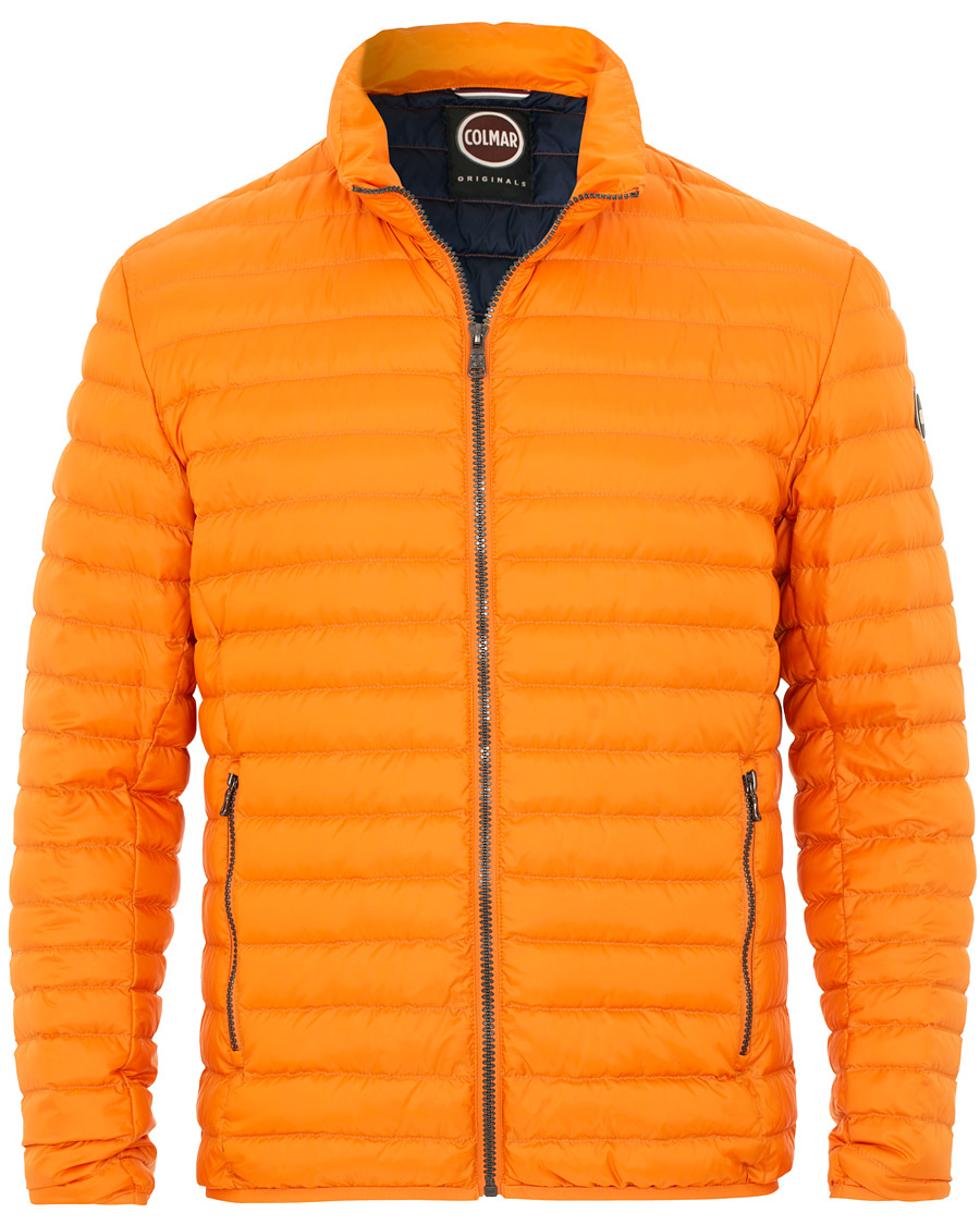 Herr | Jackor | Colmar | Lightweight Down Jacket Holiday Orange