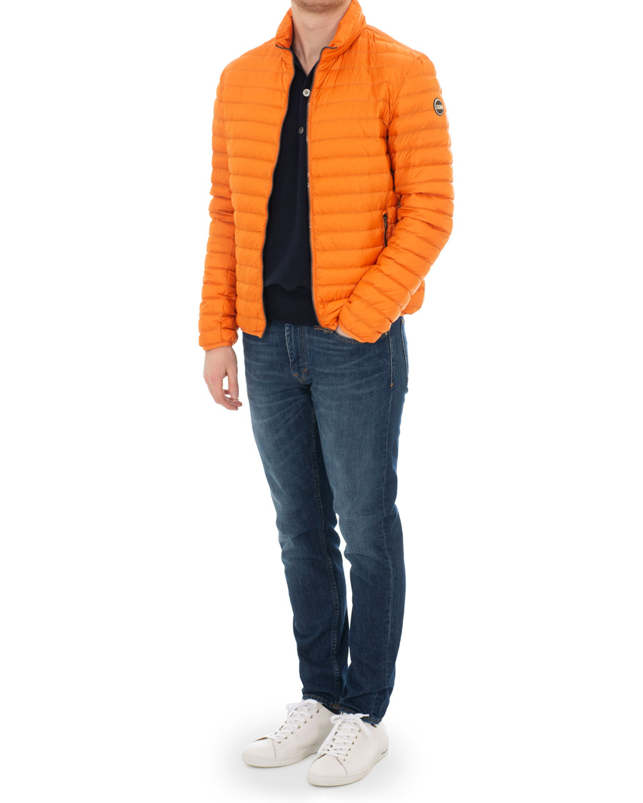 Herr | Jackor | Colmar | Lightweight Down Jacket Holiday Orange