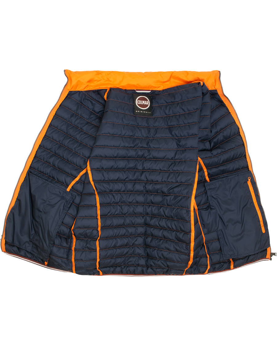 Herr | Jackor | Colmar | Lightweight Down Jacket Holiday Orange
